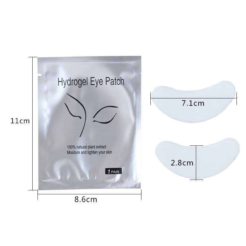 Wrinkles 50pairs Hydrogel Patches for Building Eyelash Extension Under Eye Pads Grafted Lash Stickers Beauty Tools free shipping