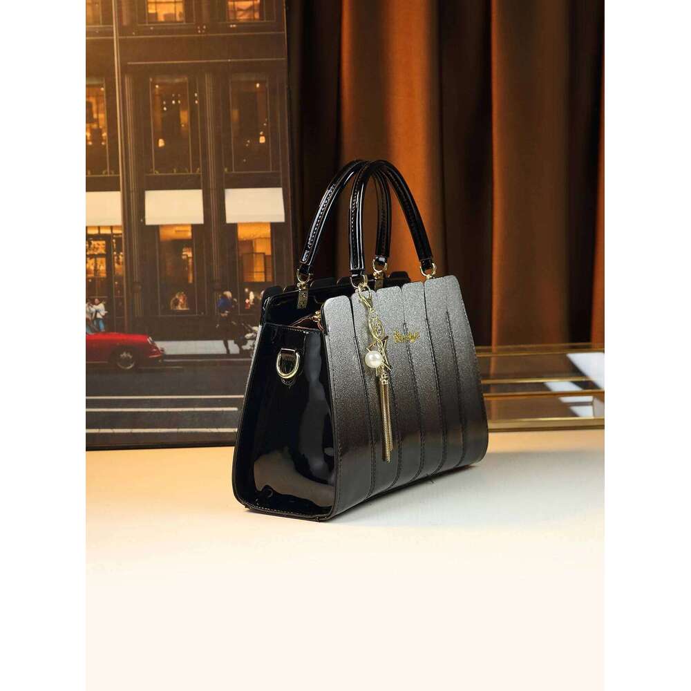 Women's Bags Designer Fashion Temperament Gradient Block Business Commuting Women's Handbag, Light Trend Single Shoulder Crossbody Bag
