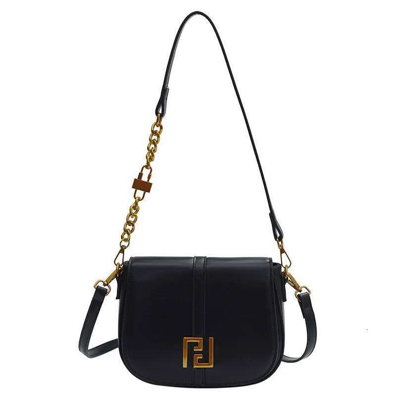 Women's Bags Designer Designs Classic French Retro Style Solid PU Women Shoudler Chain Crossbody Bag OL Versatile Party Outfit Casual Tote