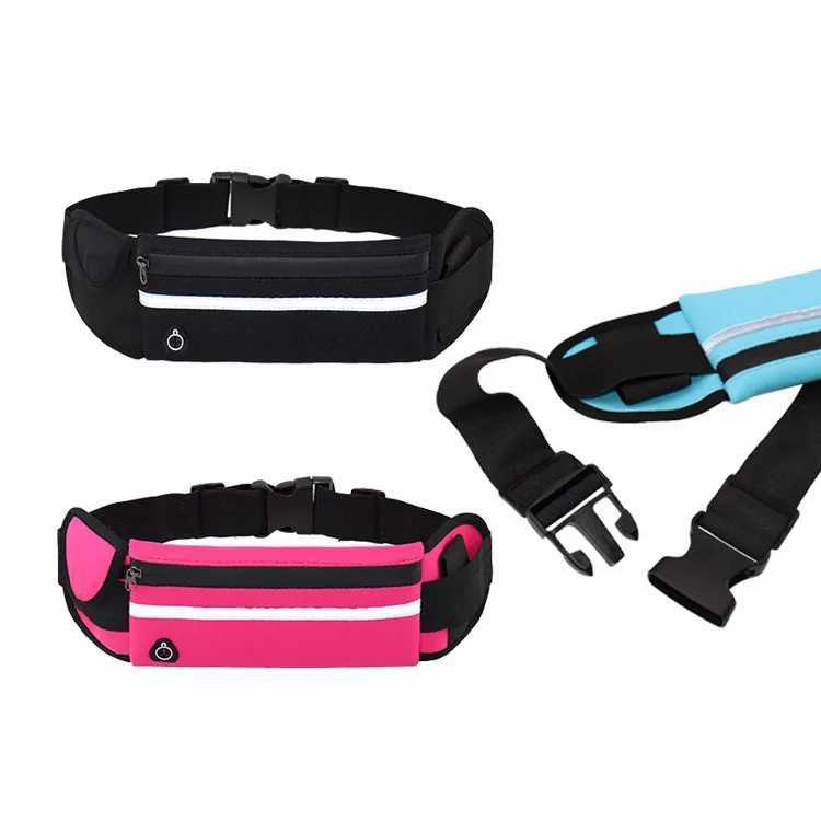 Sports Waist Bag Waterproof Shock-Absorbing Mobile Phone Case Fanny Pack Gym Fitness Running Jogging Pouch Cycling Bag W250604