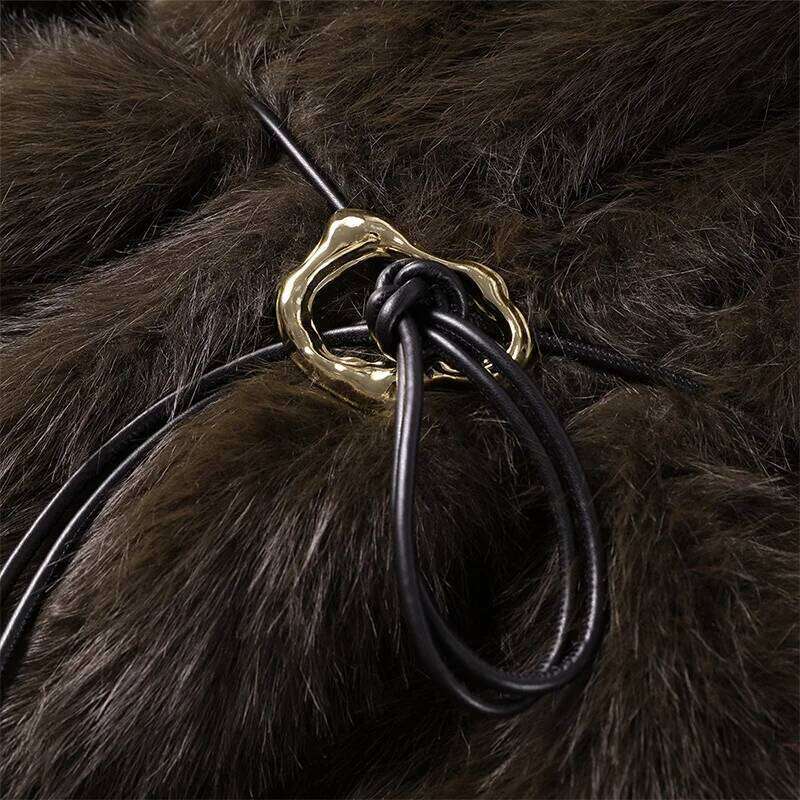 Thicken Lapel Coats With Belt Women Autumn Winter Long Sleeve Pocket Jacket Elegant Warm Loose Outwear