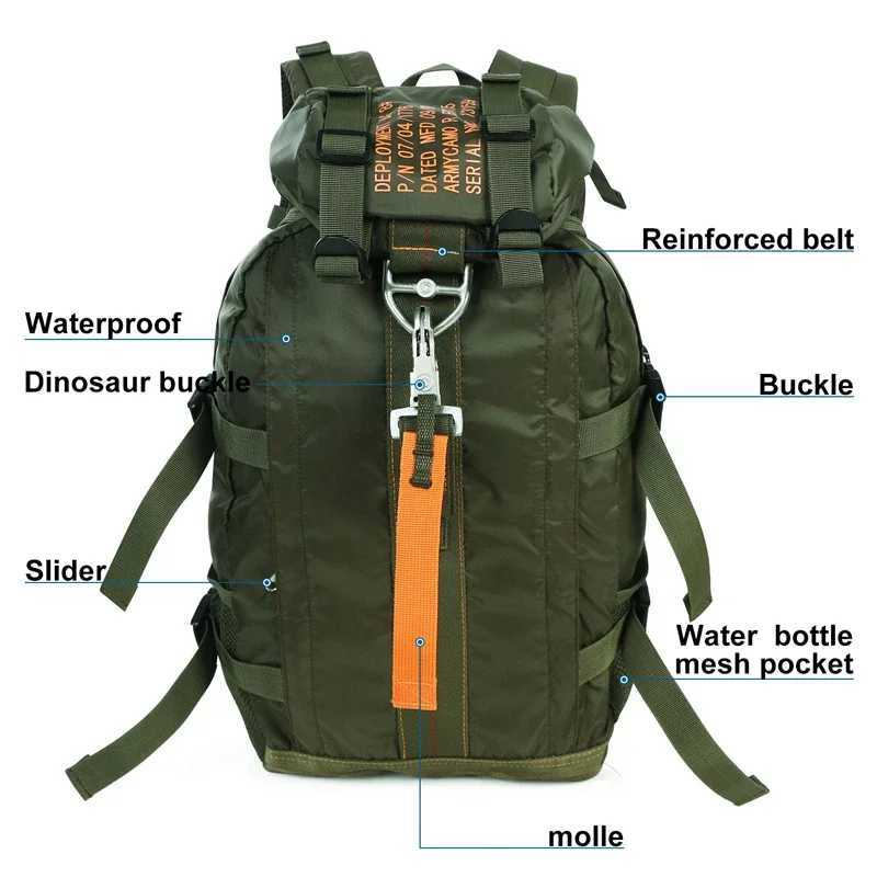 Travel Hiking Backpack Trekking Camping Backpacks Waterproof Hiking Daypack Lightweight Outdoor Sport Travel Backpack for Men W250603
