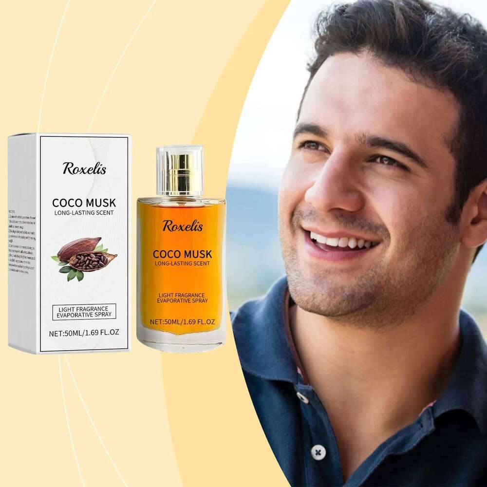 free shipping Roxelis 50ml Coco Musk Charming Cologne Lasting Pheromone Fragrance ing Dating Atmosphere Flirting Attract Perfume