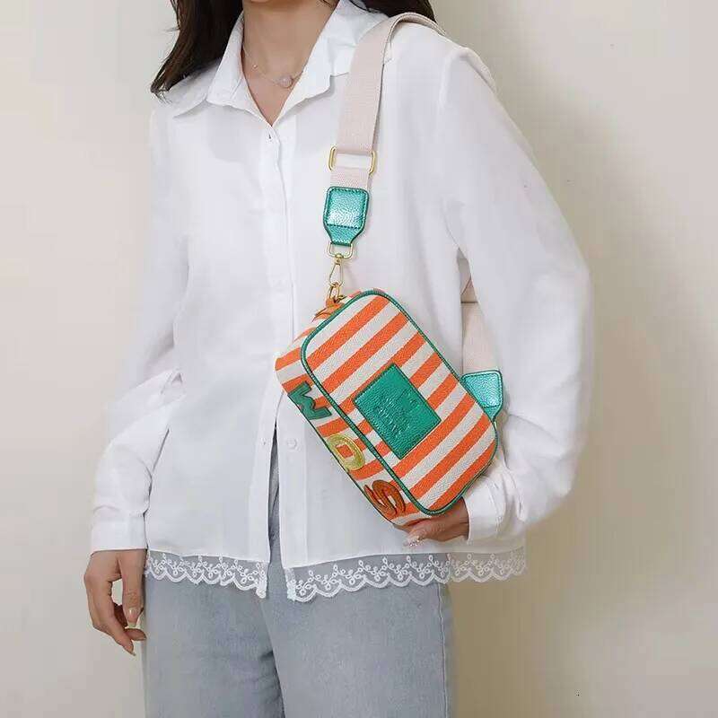 Women's Bags Designer Elegant Leather Crossbody Bag For Women - Vintage Minimalist Messenger Purse With Paris Letter & Pockets