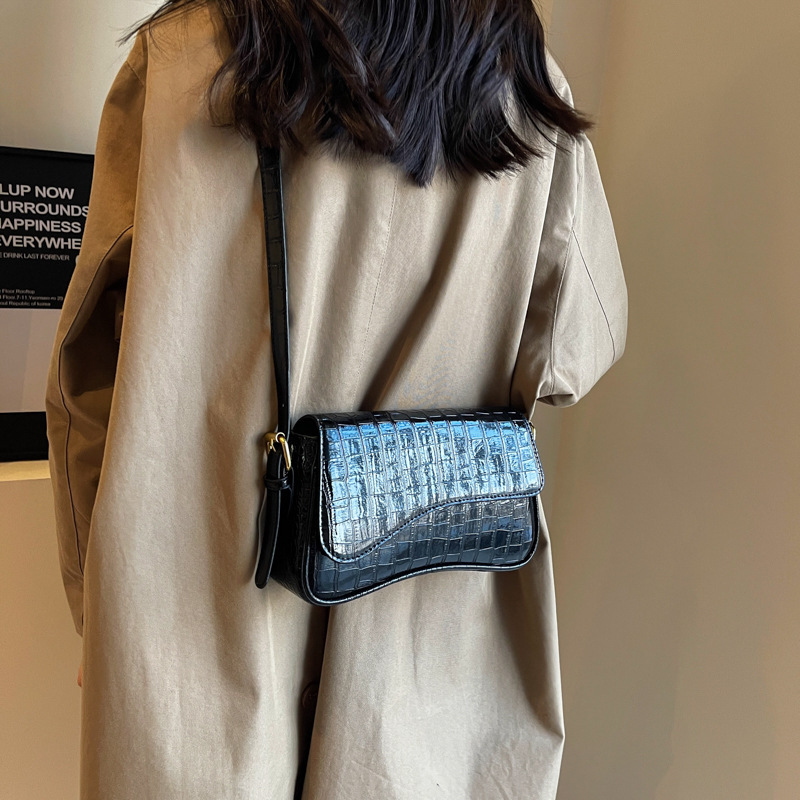 Niche Design Handbag 2025 New Shopping Bag Simple Fashion Small Square Bag Free Shipping High-end Commuter Glossy Designer Crossbody Bag For Women