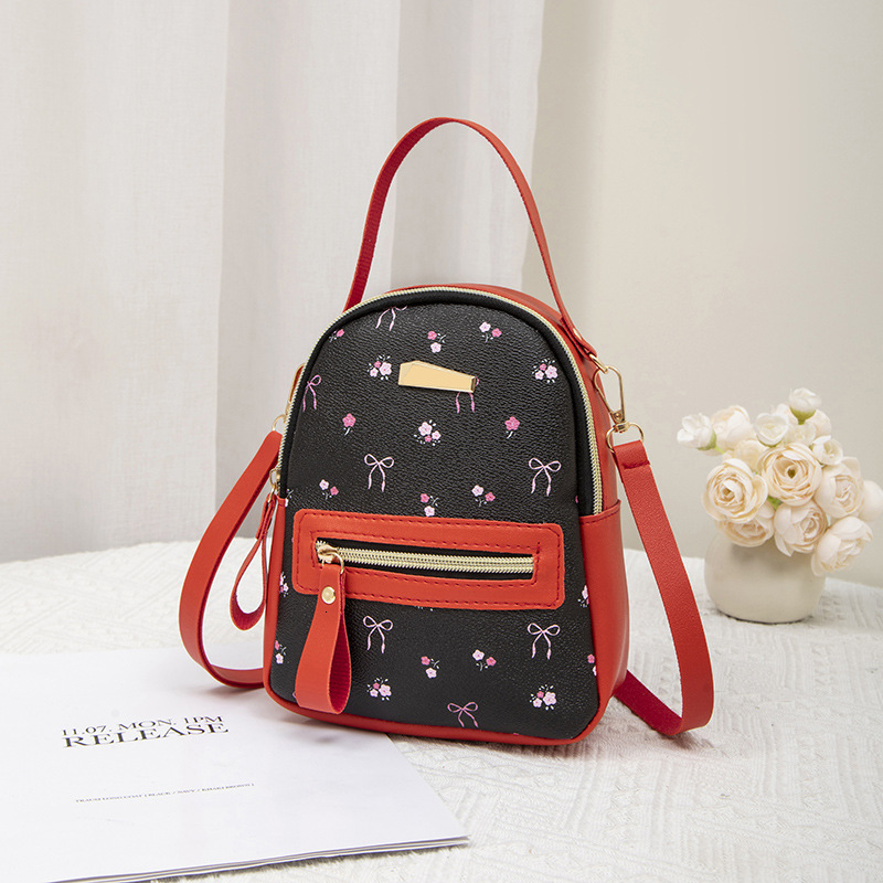 Free Shipping Letterprint Mini Designer Bag Backpack For Women Korean Style Ins Versatile Commuter New 2025 Fashion Travel Mini Small Backpack