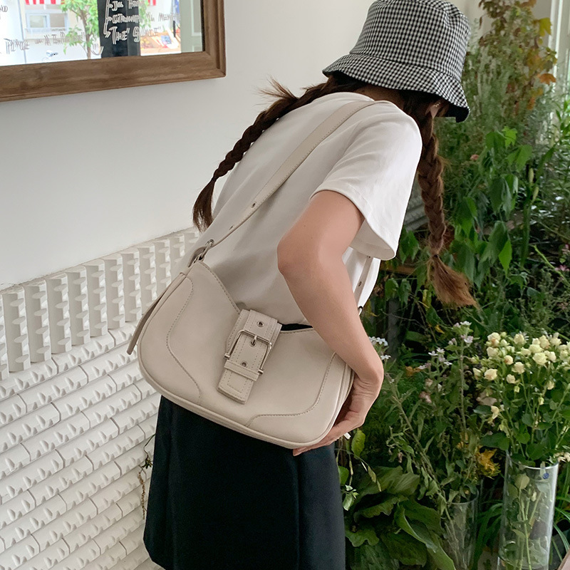 Women's new retro armpit bag crescent bag single shoulder crossbody bag designer large capacity women's shoulder bag