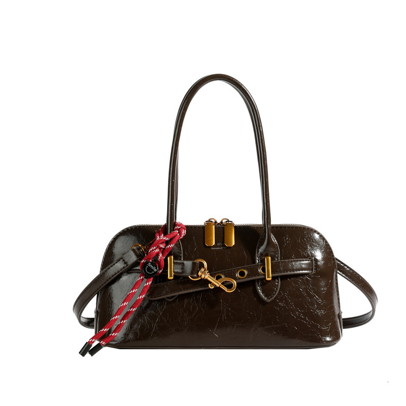 designer Women's Shell Niche Design Fashion Boshi Handbag Autumn Winter 2025 New Large Capacity Retro Trendy Tote Bag