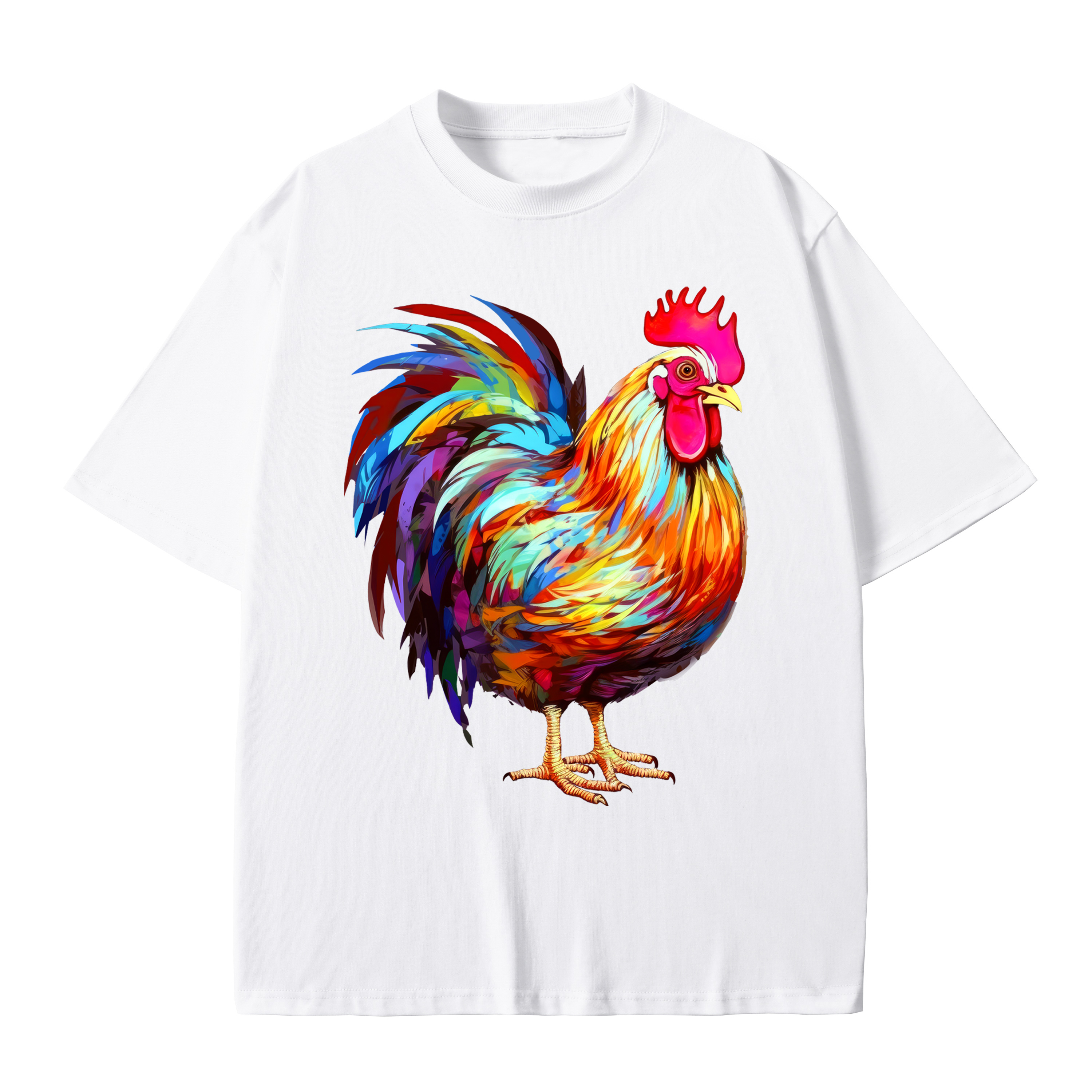 T-shirt men's top designer cotton T-shirt the big G Painting short sleeved clothing high-quality fashionable T-shirt BROADTRUE