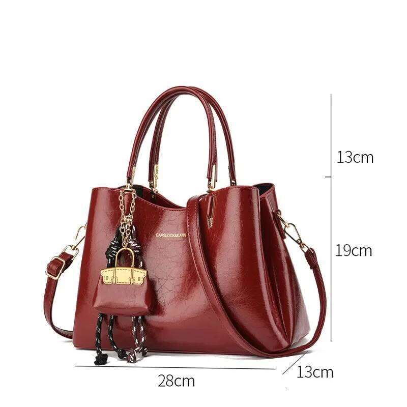 Women's Bags Designer Famous Designer Brand Women Leather Handbags New Ladies Hand Purse Fashion Shoulder Bags Bolsa Feminina