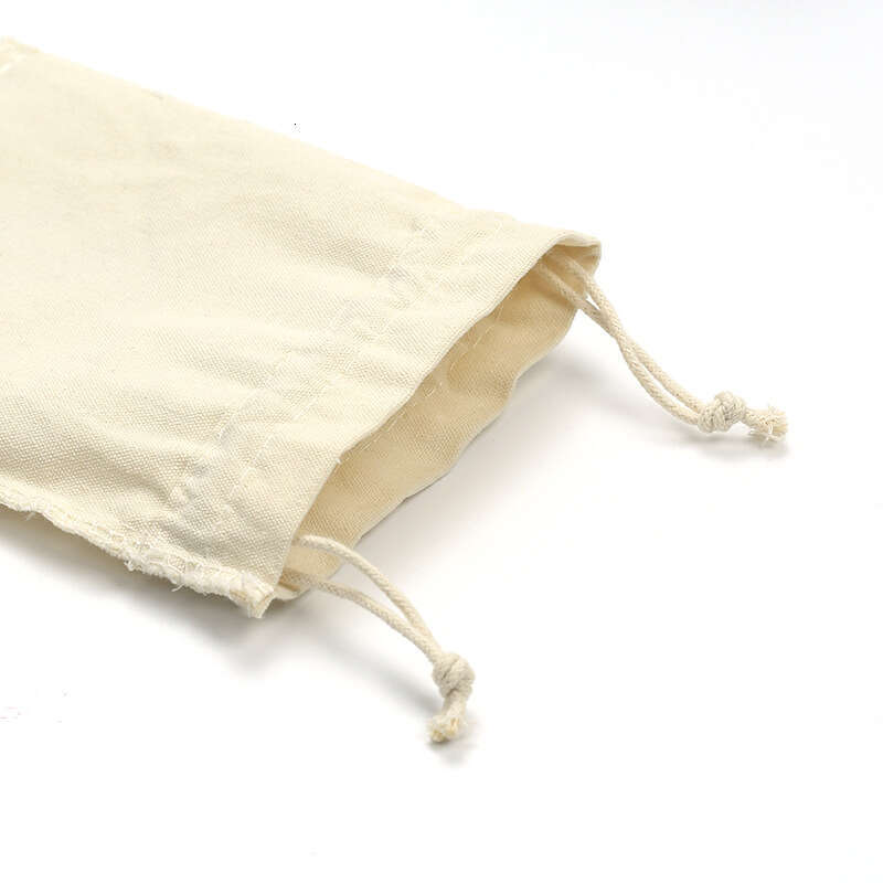 Canvas Sign Money Chip Letter Cotton Linen Small Cloth Dollar Drawstring Bag Printed