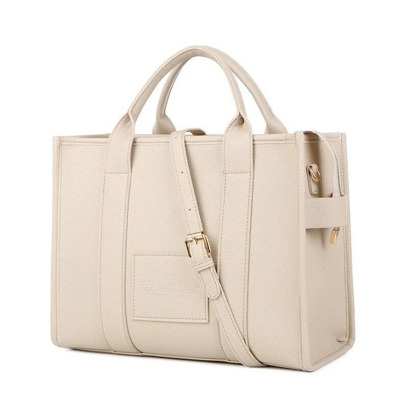 Tote For Women PU Leather Handbag Personality Large Capacity Underarm Shoulder Bags Designer Fashion Crossbody Bag 2024