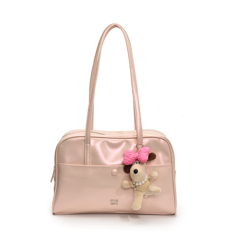 designer Large Capacity Bowling Bag for Women 2025 New Summer Fresh Style Shoulder Bag for Work and Commute Tote Bag