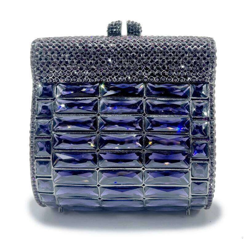 Crystal Glass Women Dress Mini Case Designer Handbags Wedding Bride Clutch Purse Rhinestone Dinner Bag Banquet Clutches