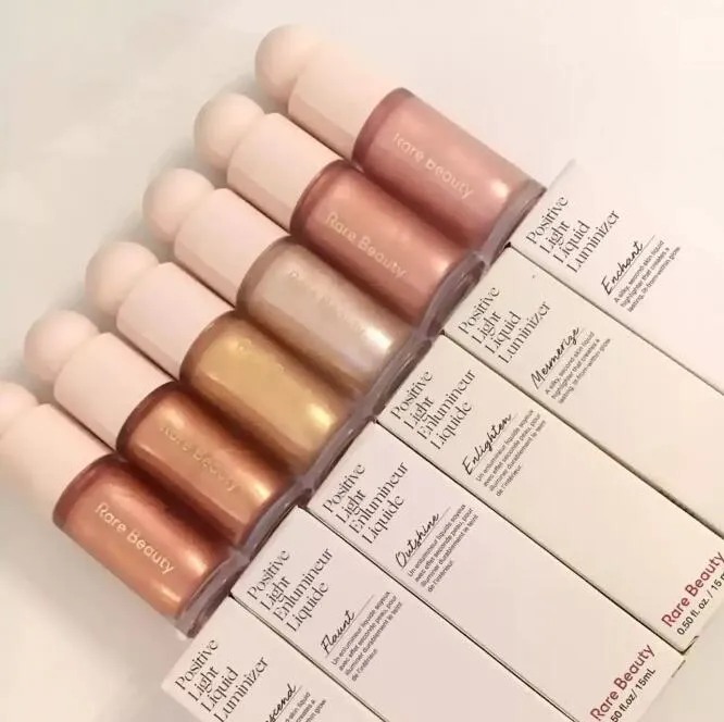 Rare Beauty Light Luminizer Makeup Highlighter Enlighten Enchant 15Ml Positive Face Cosmetics Liquid Highlighters