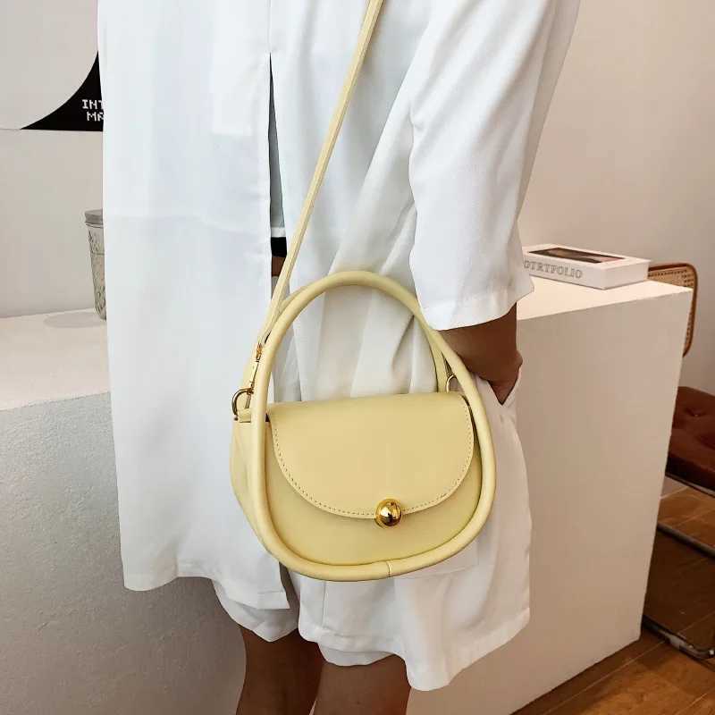 2025 Yeni Kadn Dz Renk Moda Kk Yuvarlak Taze Ve Tatl Omuz Messenger apraz anta XJ250604