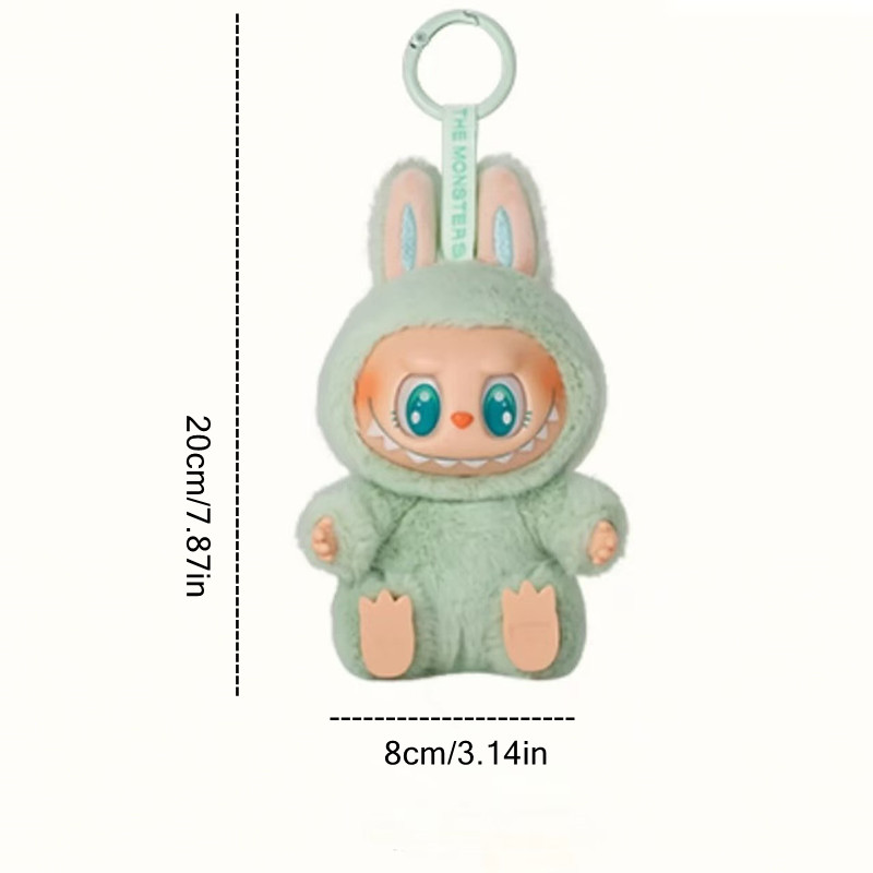 Labubu plush aroon action animation character doll hobby pendant decoration cute mysterious box PVC Childrens Day surprise gift factory outlet 2025