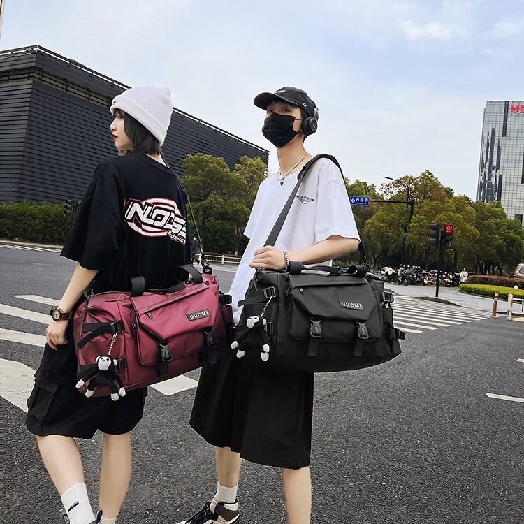 New High-End Bag for Women, Trendy and Cool Gym Large Capacity Business Trip Lage Short-Distance Travel Bag, Lightweight