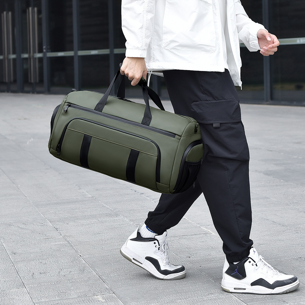 Large Capacity Short Business Trip Lage Sports Travel Dry Wet Separation Duffel Gym Bag