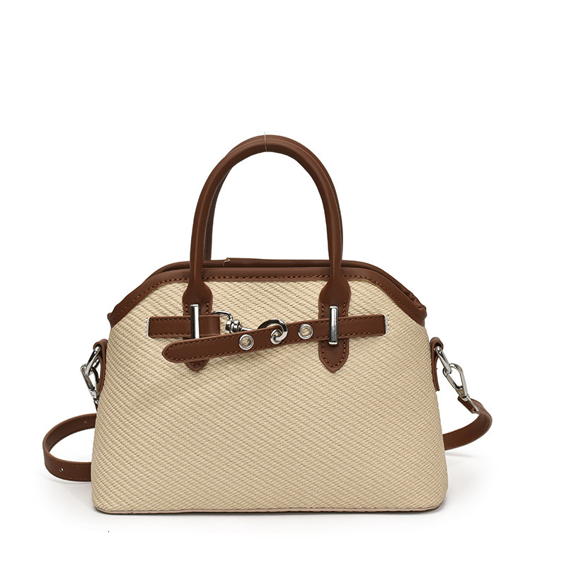 designer Niche Patchwork Woven Handbag for Women, Vintage Fashion Versatile Shoulder Underarm Bag, 2025 New Stylish Crossbody Bag