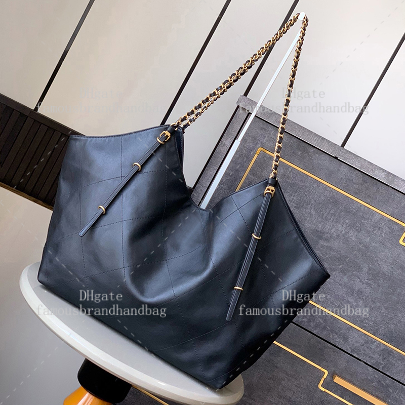 Calfskin Leather Maxi Shopping Bag for Women - Spacious 59cm C323