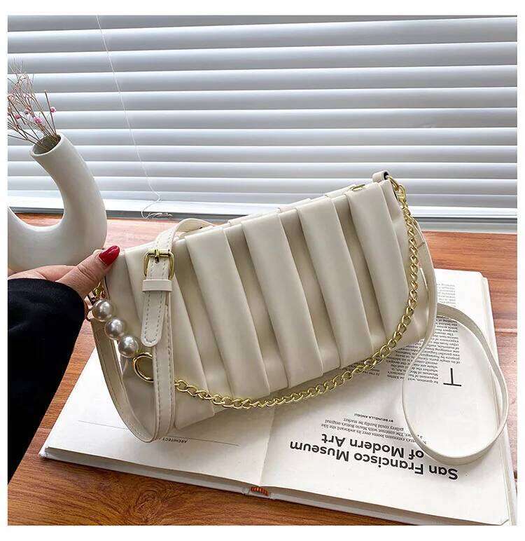 Women's Bags Designer Summer Simple Green White Yellow Small Handbags For Women Fashion Korean Daily Shopping Shoulder Ladies Party Tote Bag