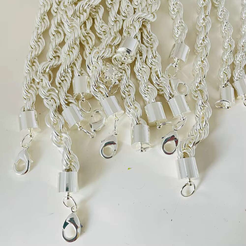 10mm 8mm 7mm 5mm Thick Rope Chain Gold Filled Necklace Chunky Hip Hop Jewelry PVD Gold Silver Plating Gift for Men Boy Kid Women