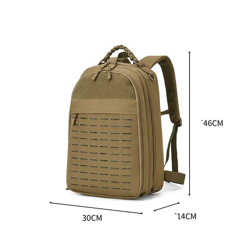 Tactical Climbing Backpack Sports Storage Equipment Rucksack Outdoor Hiking Camping Trekking Bag Large Sport Weekend Luggage BagW250603