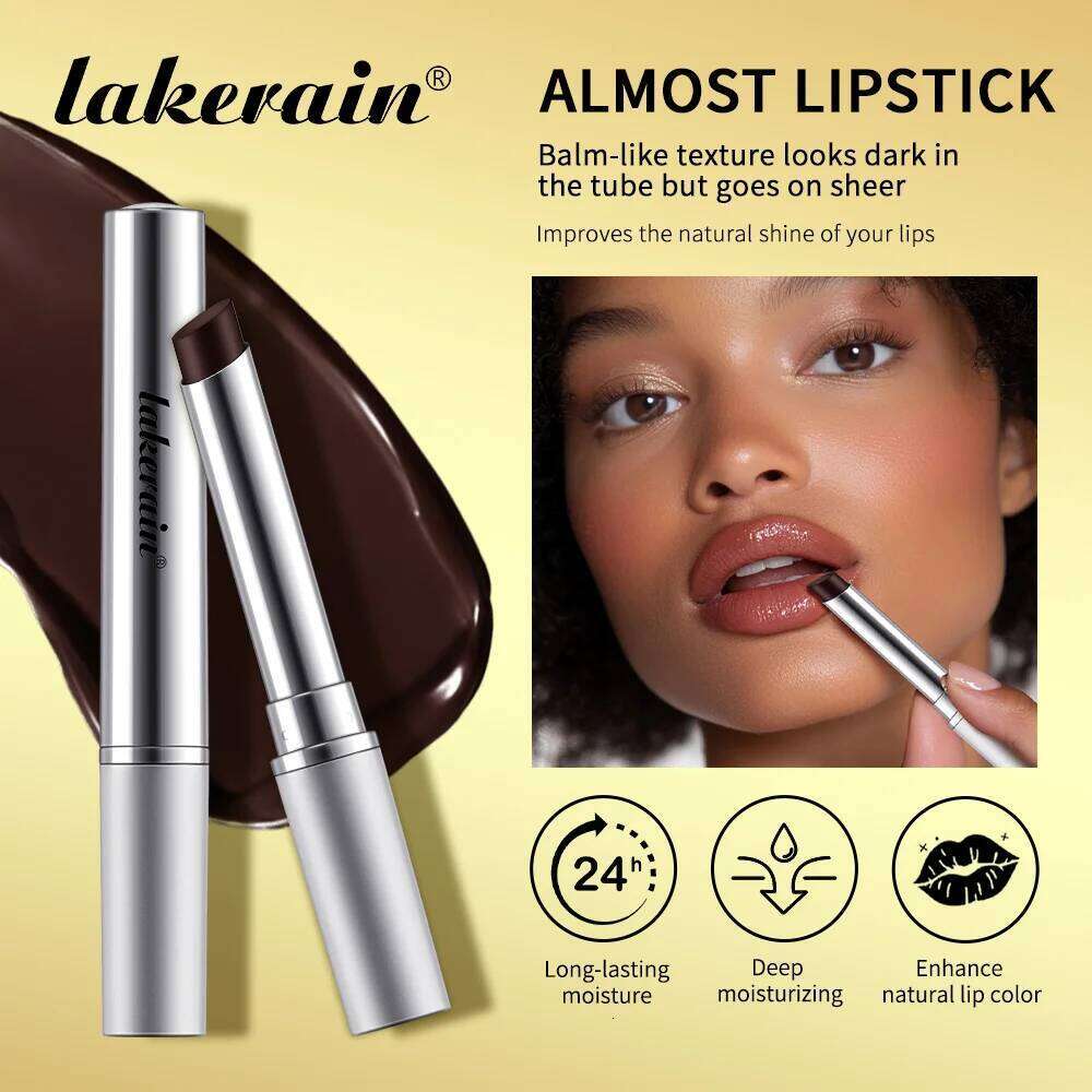 free shipping Vitamin E Smooth Almost Lipstick Nourishing&Moisturizing Tinted Balm in Black Honey Enhancing Natural Color Lip Care Makeup