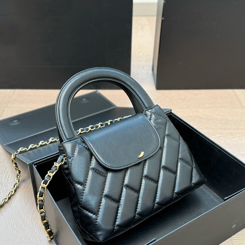 Designer Handbag 5A Real Leather Shoulder Bag Purse Women Gold Label Totes Classic Clutch chain Genuine Leather Crossbody Wallet 003