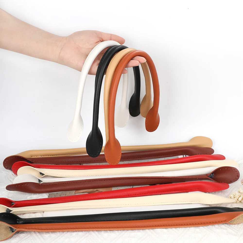 2pcs PU Leather DIY Handles For Womens Bags Fashion Shoulder Bag Strap Replacement Accessories For Handbags Strap For Bags New W250604