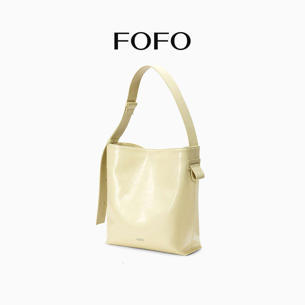 Women's Bags Designer FOFO Wandering Niche Designer Oil Wax Leather Versatile Commuter Large Capacity Cowhide Single Shoulder Crossbody Women