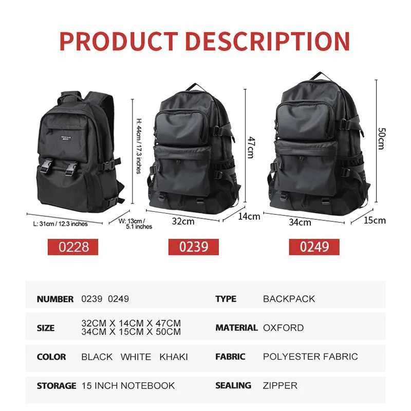 Waterproof Men Backpack Breathable Anti Theft Fashion Bag For Teens Travel Backpack Large Capacity Multifunctional Knapsack W250603
