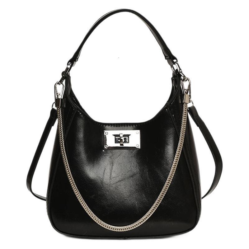 designer Korean Style Simple Soft Leather Shoulder Underarm Bag for Women 2025 New Commuter Handheld Bucket Bag Casual Fashion Crossbody Bag