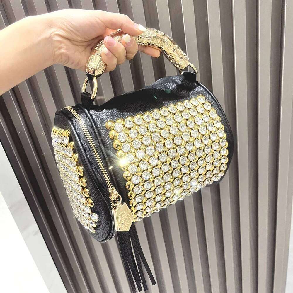 Handbag for women purses and handbag Designer Handmade Women's bag Casual black bucket Female Messenger shoulder Bag