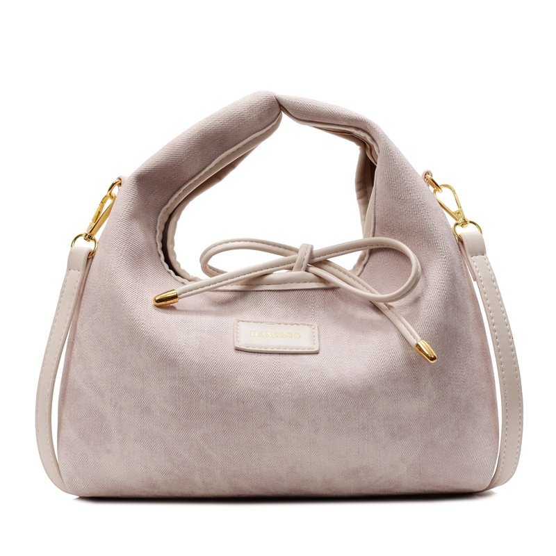 designer Bowknot Handbag Women's Bag 2025 New Spring Korean Fashion Handbag Versatile Shoulder Crossbody Dumpling