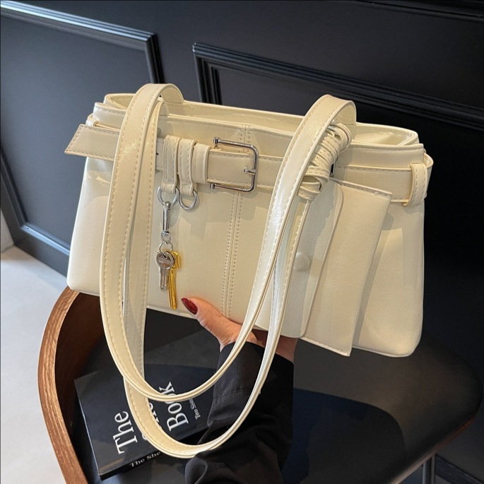 designer Handbag 2025 New Niche Versatile Tote Bag for Women Large Capacity Casual Commuter Shoulder Underarm Bag