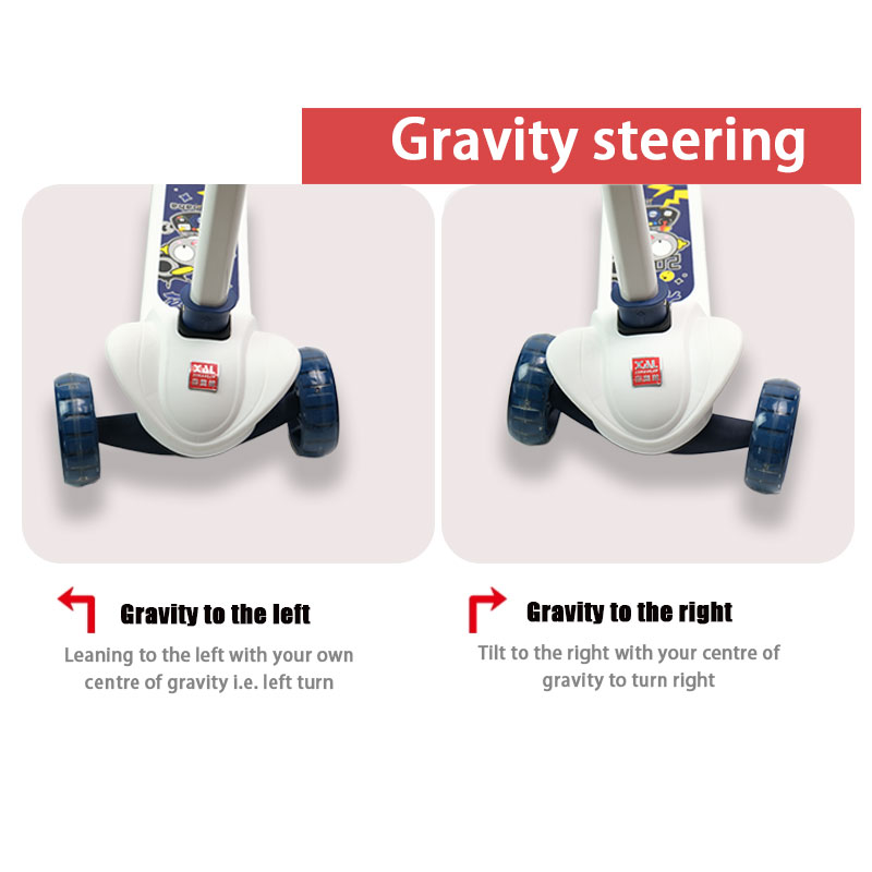 Xin Aolin 1-3-12 years old multifunctional folding scooter scooters XAL-090C