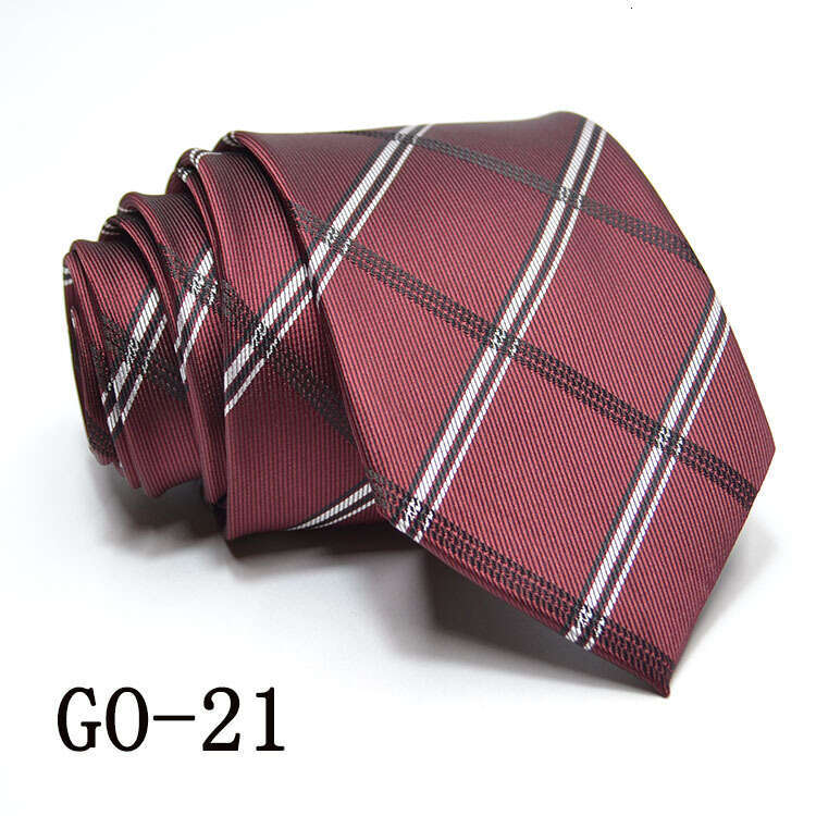 Men's Striped Tie - Elegant Formal Business Groom Accessory with a Length of 47 inches