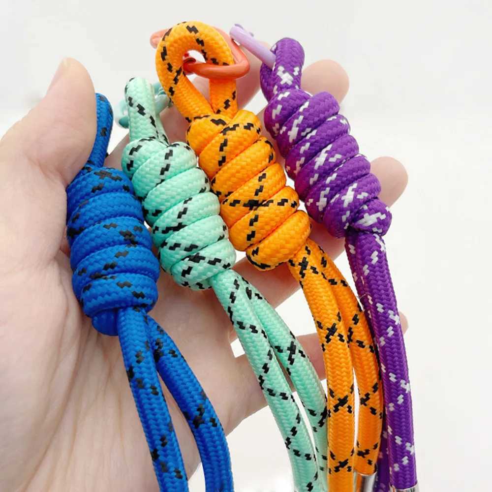 New Arrival Hot Creative Colorful Braided Lanyard Keychain Bag Pendant Sport Style Bag Charm Ornaments Car Backpack Pendant Accessories Gift U250604