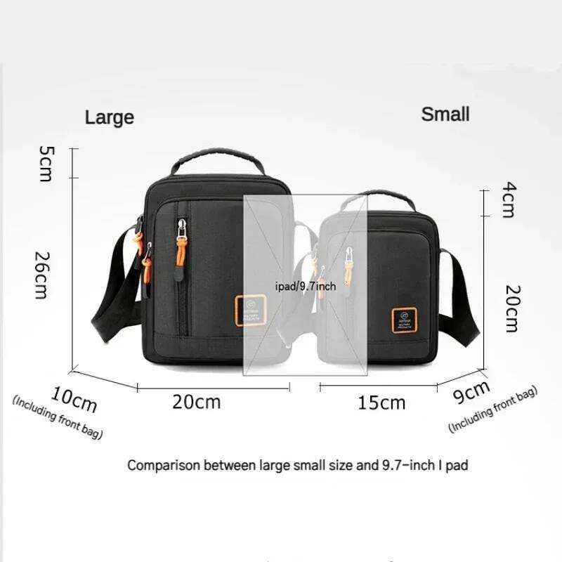 Multi-Function High Quality Nylon Man Messenger Crossbody Bags Fashion Casual Men's Small Bag Handbag Shoulder