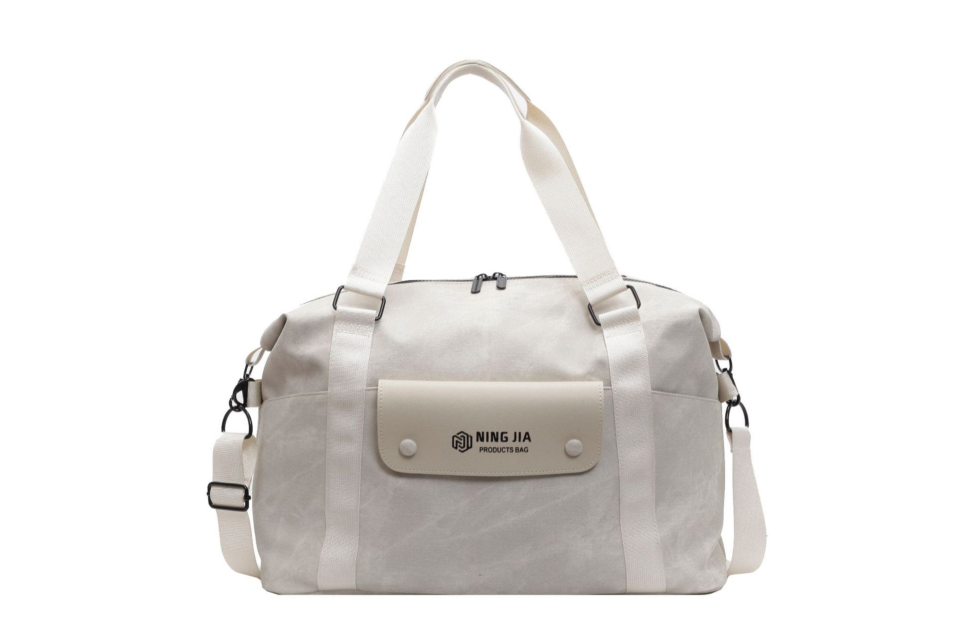 Fashion Fresh Stylish Multi-pocket Handheld Travel Dry Wet Separation Sports Fiess Bag with Trolley Handle