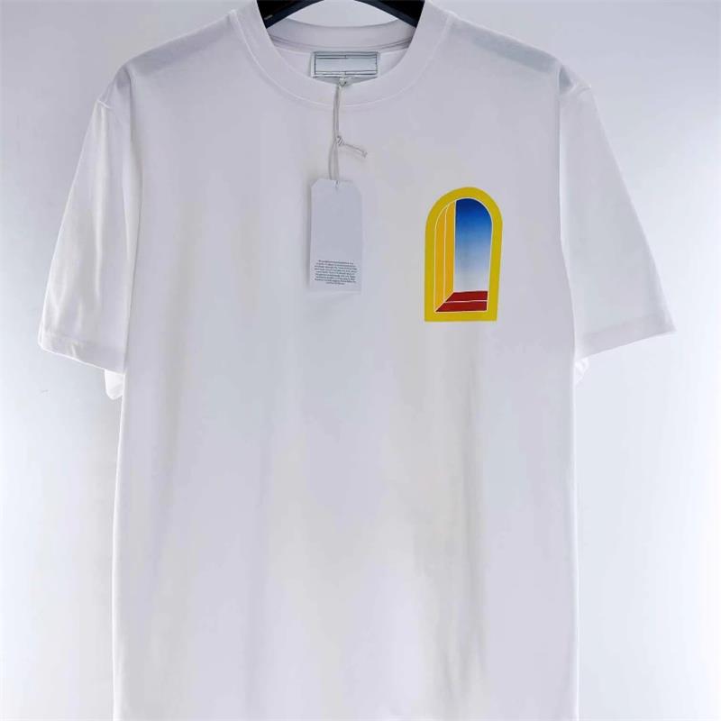 2025 Printed Women Men Short Sleeve T shirts tees Hiphop Oversized Men Casual Cotton T shirt