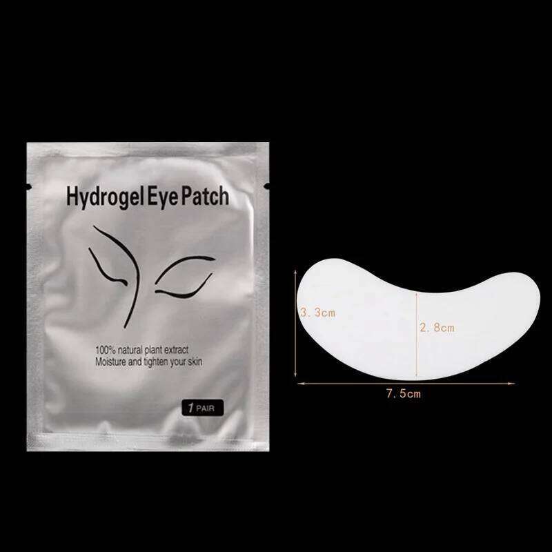 Wrinkles 50pairs Hydrogel Patches for Building Eyelash Extension Under Eye Pads Grafted Lash Stickers Beauty Tools free shipping