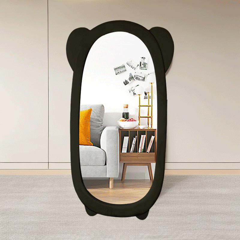 Wearing mirror, Dutch velvet edging floor standing mirror, household full-length mirror
