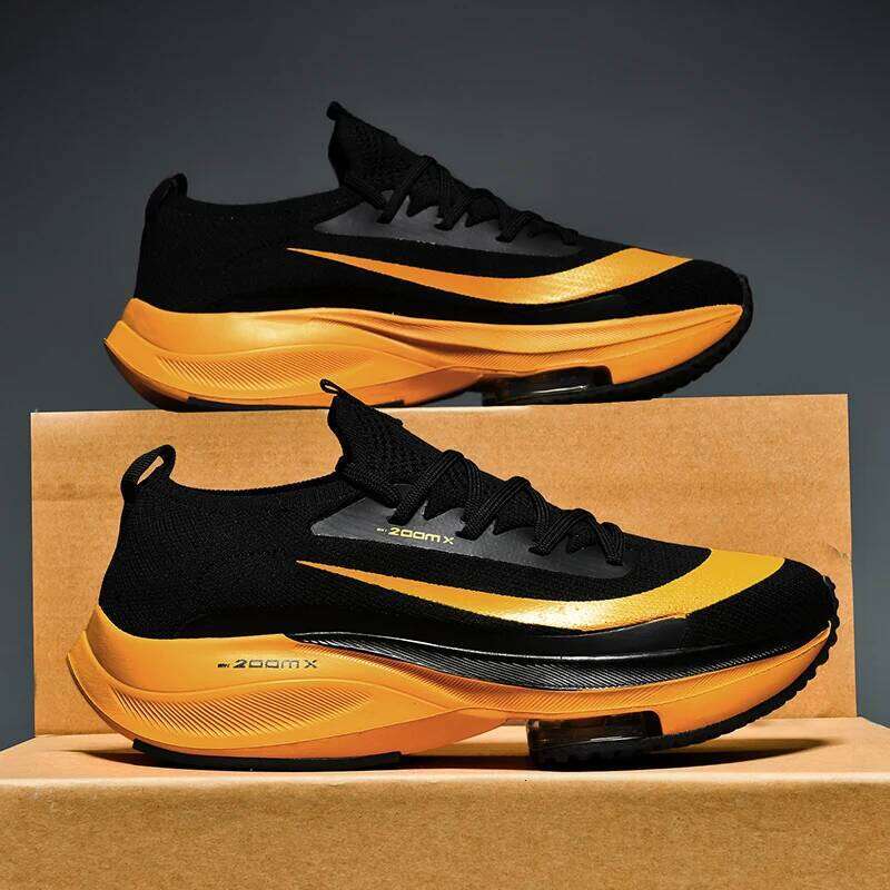 Marathon Men Running Breathable Outdoor Sports Shoes Lightweight Sneakers Women Comfortable Athletic Training Footwear