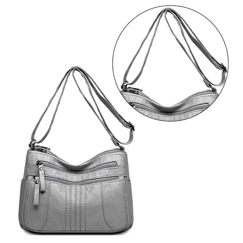 E74B Crossbody Bags For Women Ladies Crossbody Purse Pocketbooks Multi Pocket Shoulder Bag PU Leather Shoulder Purse Handbag XJ250604