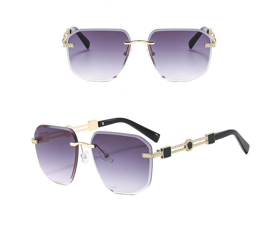 Designer Sunglasses For Women Men Fashion Sunglasses Luxury Polarized Lens Goggle Pilot PC Frame Oversized UV400 Eyewear Luxury Style Sunglasses DK778