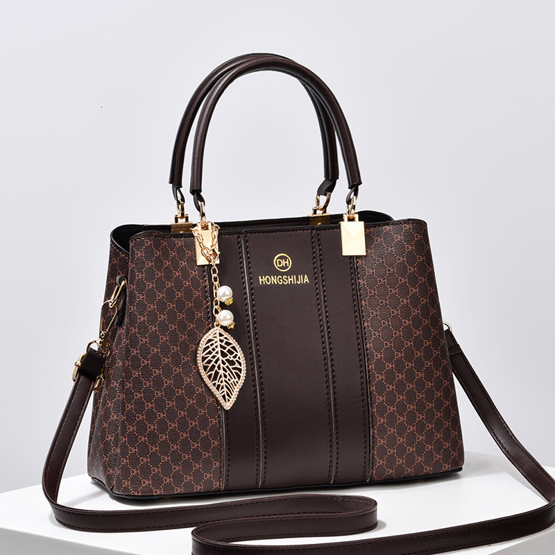 High Quality New Style Shichen Women's Bag 2025 New Fashion Handbag for Large Capacity Color-blocking Shoulder Crossbody Bag Trend New Free Deliv