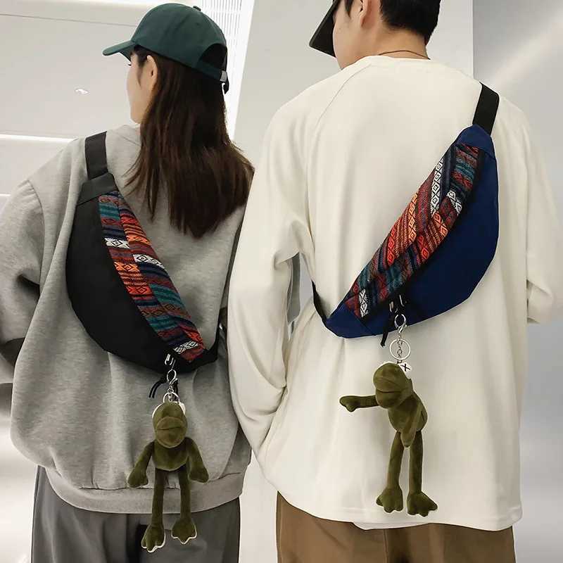 2025 Spring Ethnic Style Outdoor Multifunction Waterproof Chest Bag Men Women Hip Hop Sport Waist Bag Vintage Casual Fanny Pack W250604